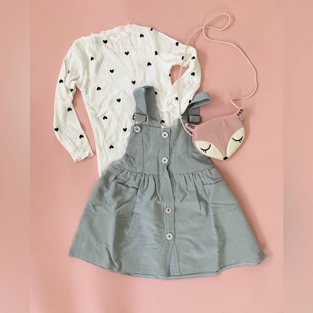Blue dress set